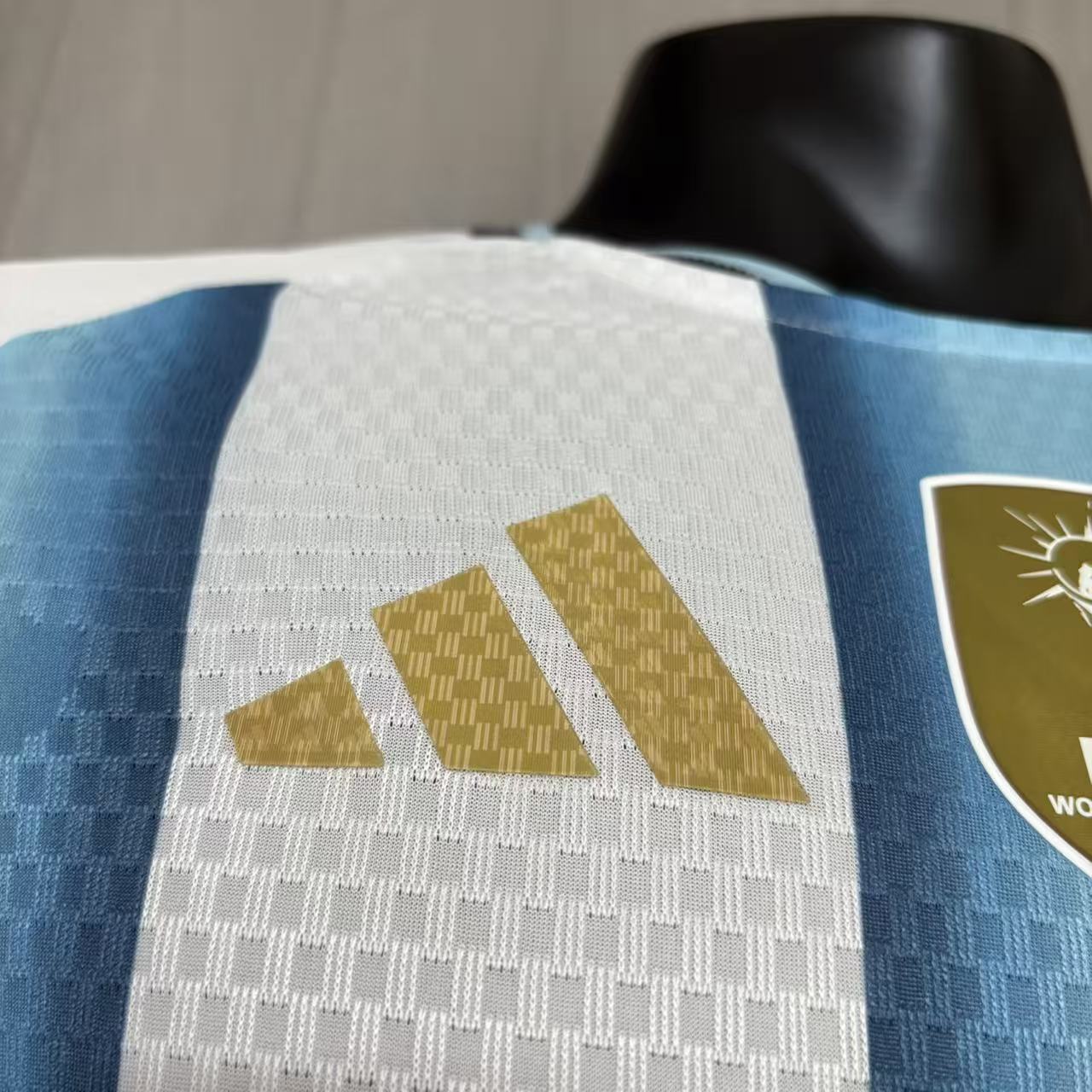 ARGENTINA 2026/27 HOME JERSEY FOR THE 2026 WORLD CUP WITH PATCH - MEN'S (PLAYER VERSION)