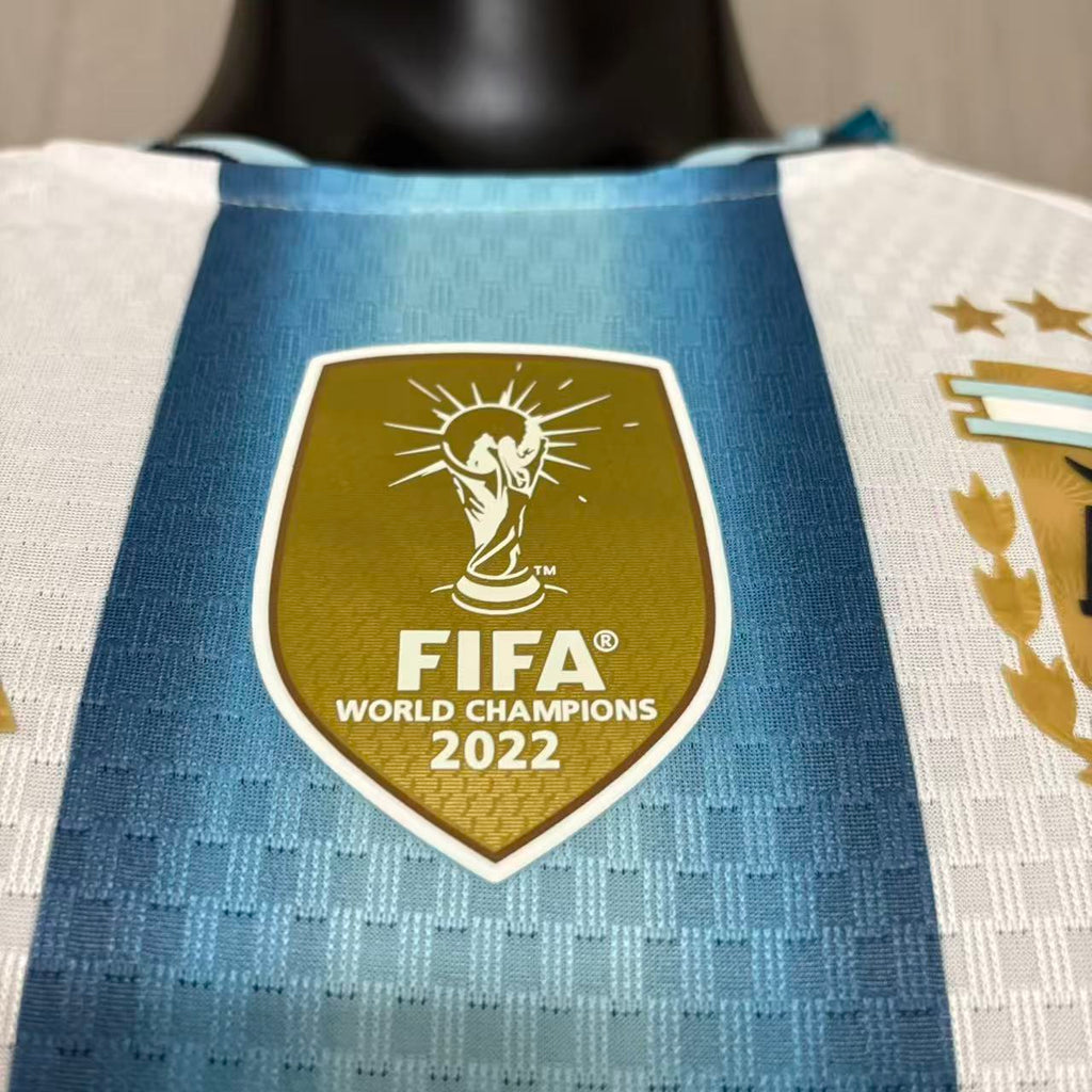 ARGENTINA 2026/27 HOME JERSEY FOR THE 2026 WORLD CUP WITH PATCH - MEN'S (PLAYER VERSION)