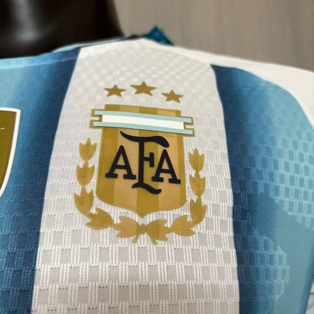 ARGENTINA 2026/27 HOME JERSEY FOR THE 2026 WORLD CUP WITH PATCH - MEN'S (PLAYER VERSION)