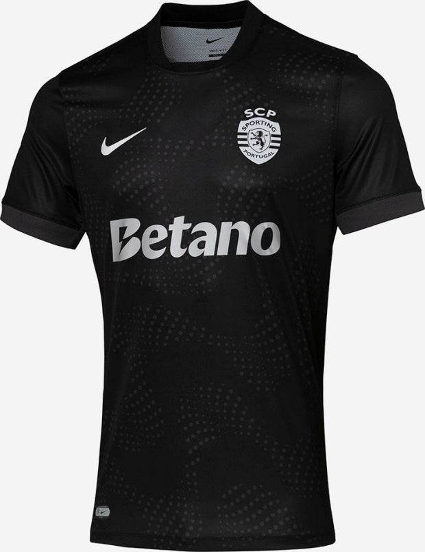 SPORTING CP 2025/26 Black Away Jersey - Men's