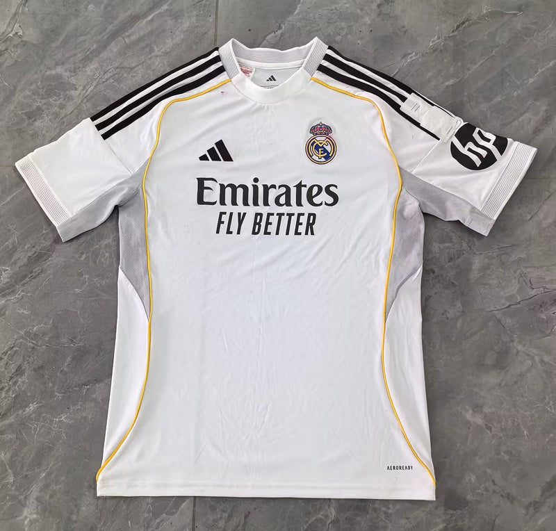 Real Madrid Home Jersey 2025–2026 (Men's)